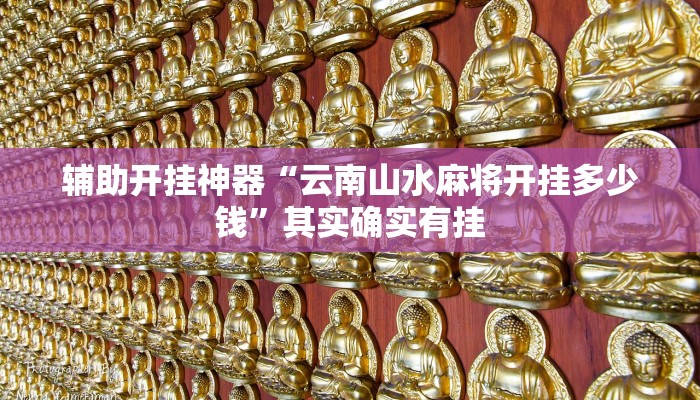 辅助开挂神器“云南山水麻将开挂多少钱”其实确实有挂