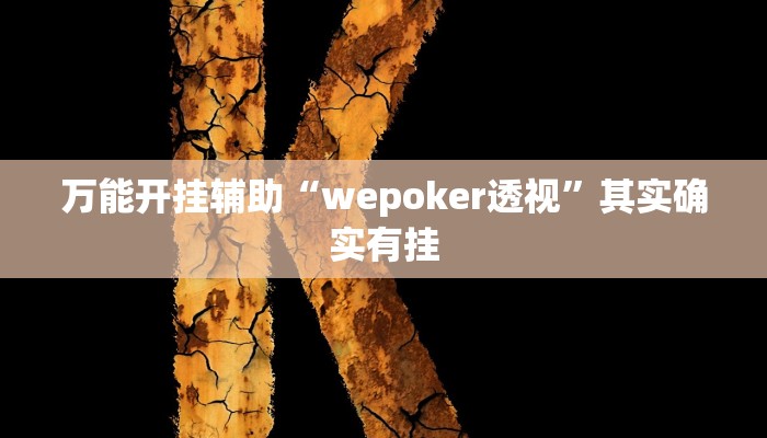 实测教程”牵手跑胡子作弊教程”(透视)其实确实有挂