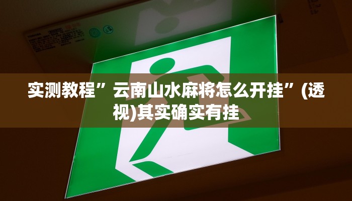 万能开挂辅助“中天游戏怎么开挂”详细教程辅助工具