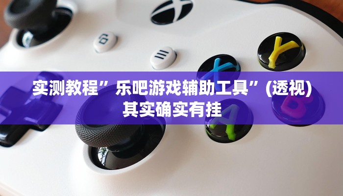 实测教程”乐吧游戏辅助工具”(透视)其实确实有挂