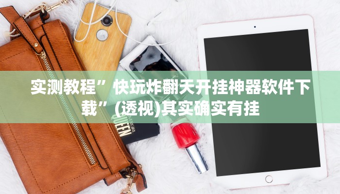 实测教程”快玩炸翻天开挂神器软件下载”(透视)其实确实有挂